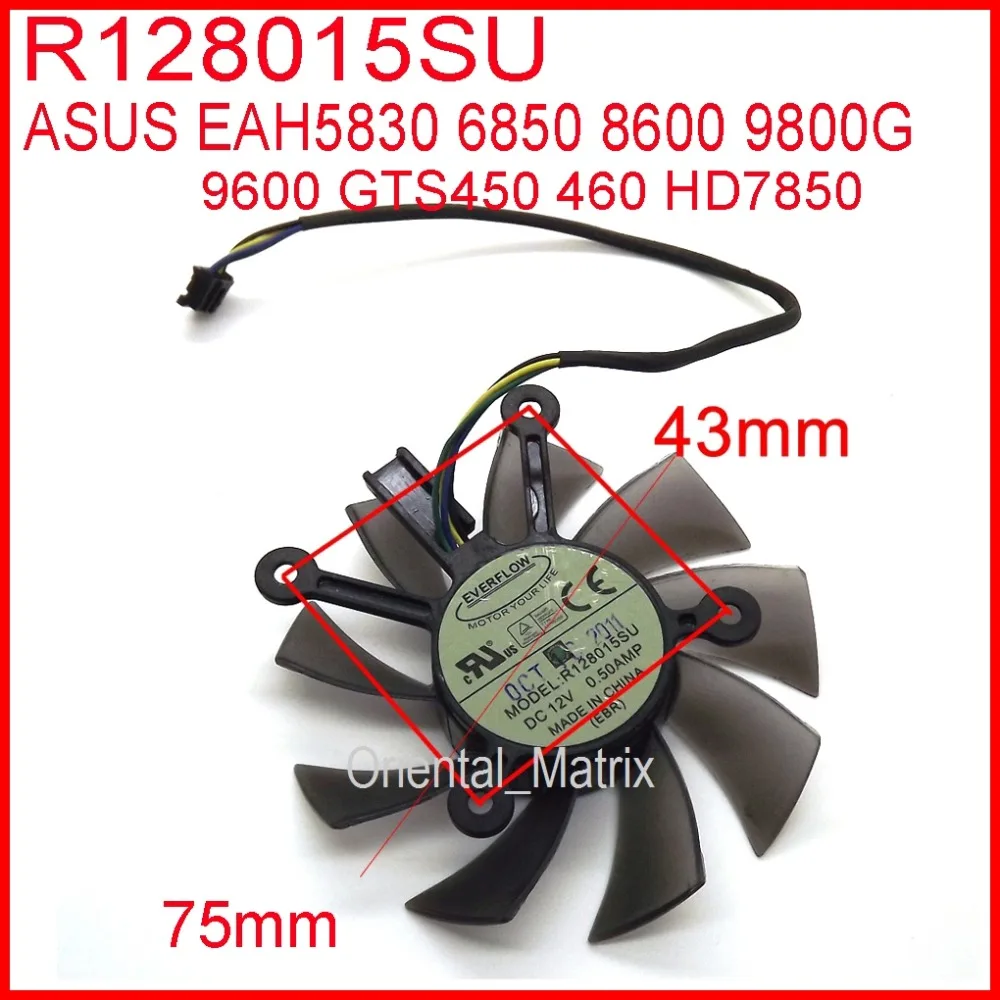 Air Cooler Cpu - Ventilateur de refroidissement R128015SU DC 12V,