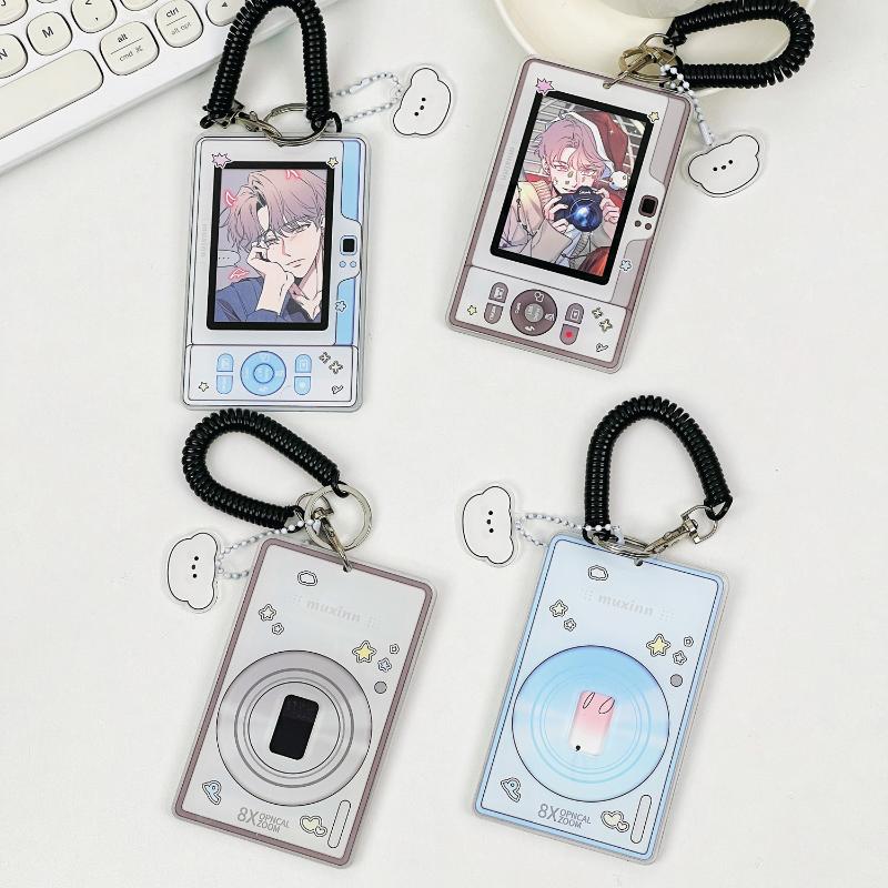 Case Fan - Porte-cartes photo en acrylique en forme