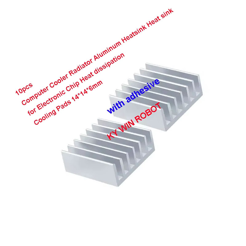 10 pièces de mini dissipateurs - Heatsink avis et prix