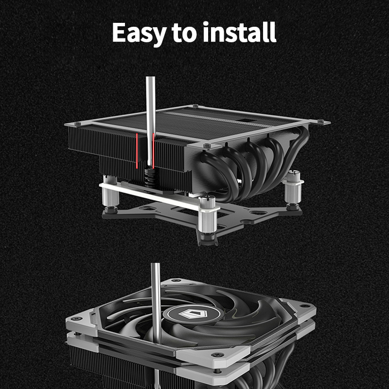 ID-COOLING IS-55 5 tuyau de ch - Air Cooler Cpu avis et prix