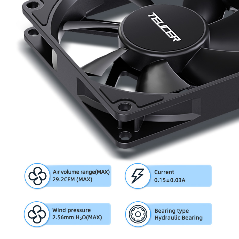 Teucer UT-8015 8CM ventilateur - Gpu Cooler avis et prix
